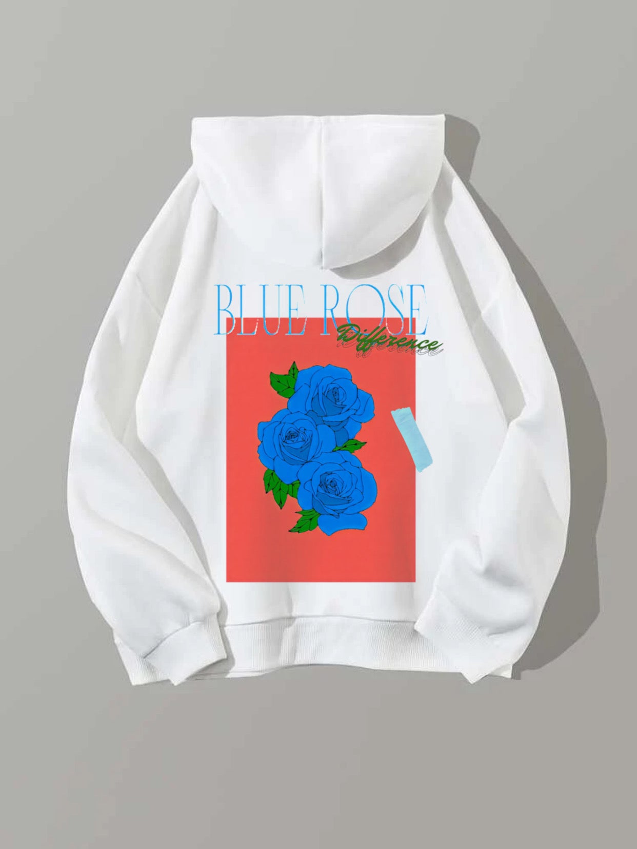 Blue Rose Difference Hoodie